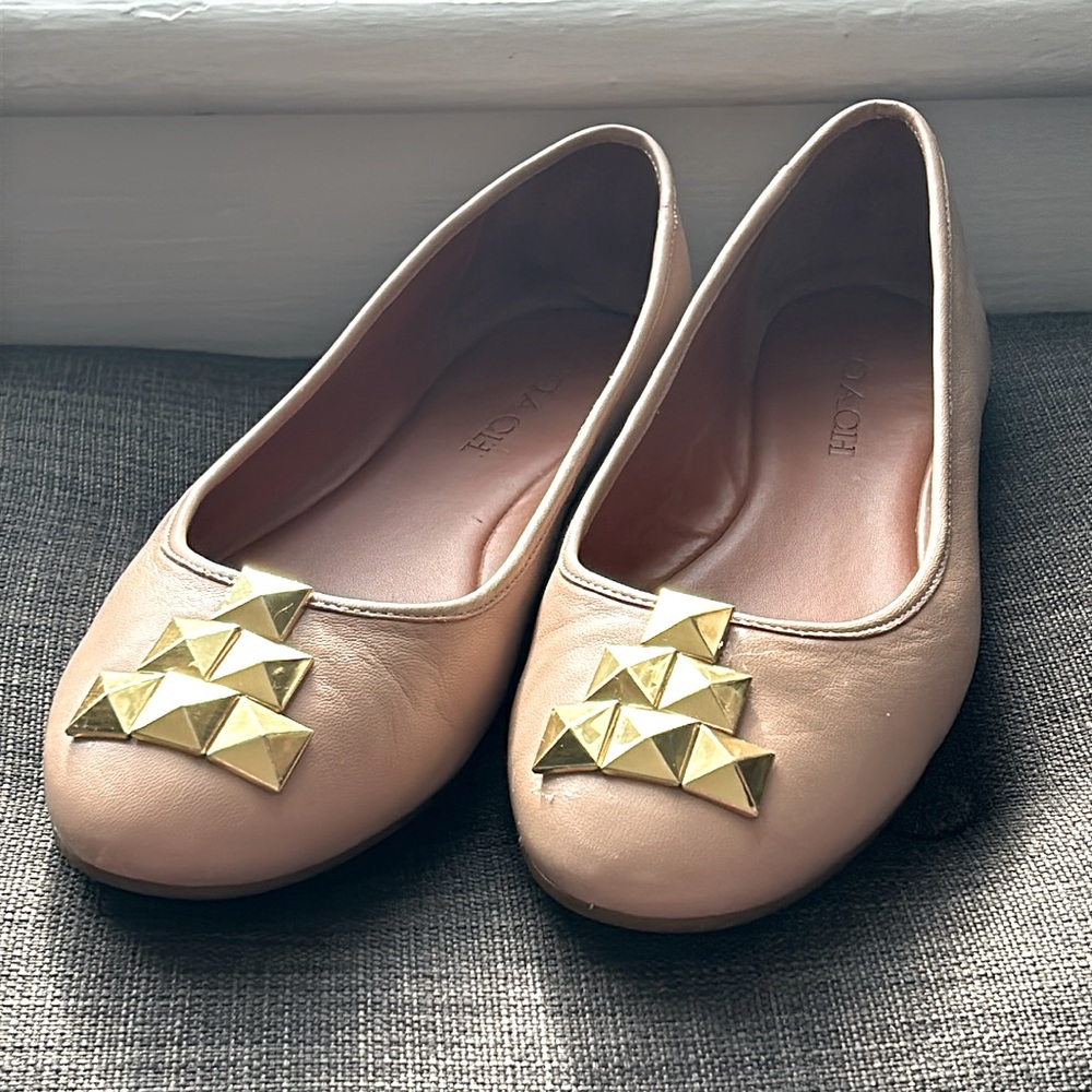 Coach ballet flats